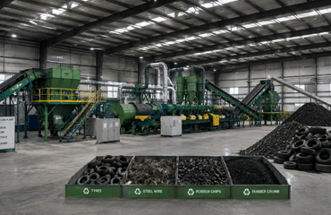 Tyre Recycling Plant